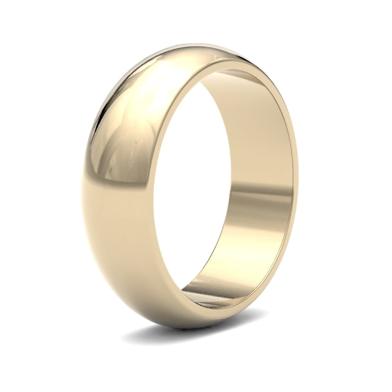 Gents D-Shape Profile Wedding Bands Timeless Symbols of Commitment.
