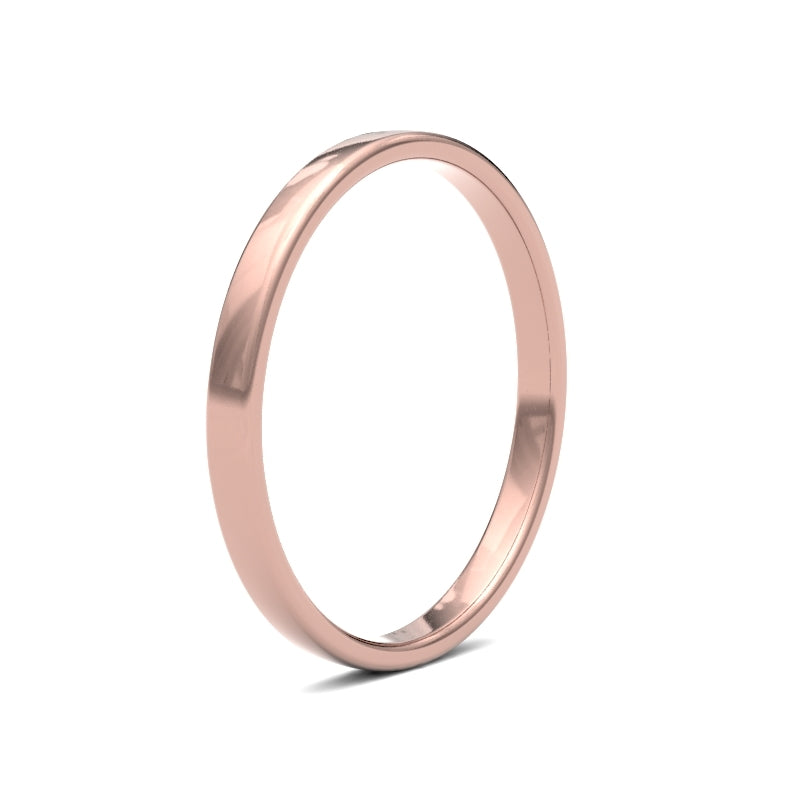 Ladies Soft Court Profile Ring - Versatile Finish Options