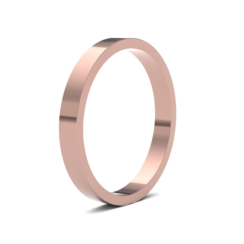 Explore Our Selection of Ladies' Flat Profile Wedding Bands.