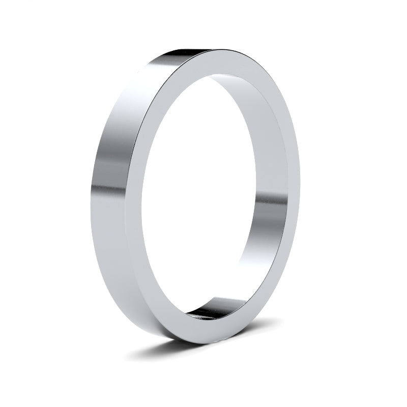 Explore Our Selection of Ladies' Flat Profile Wedding Bands.