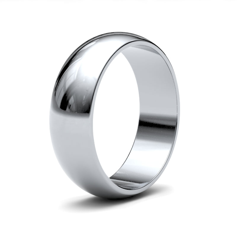 Gents D-Shape Profile Wedding Bands Timeless Symbols of Commitment.