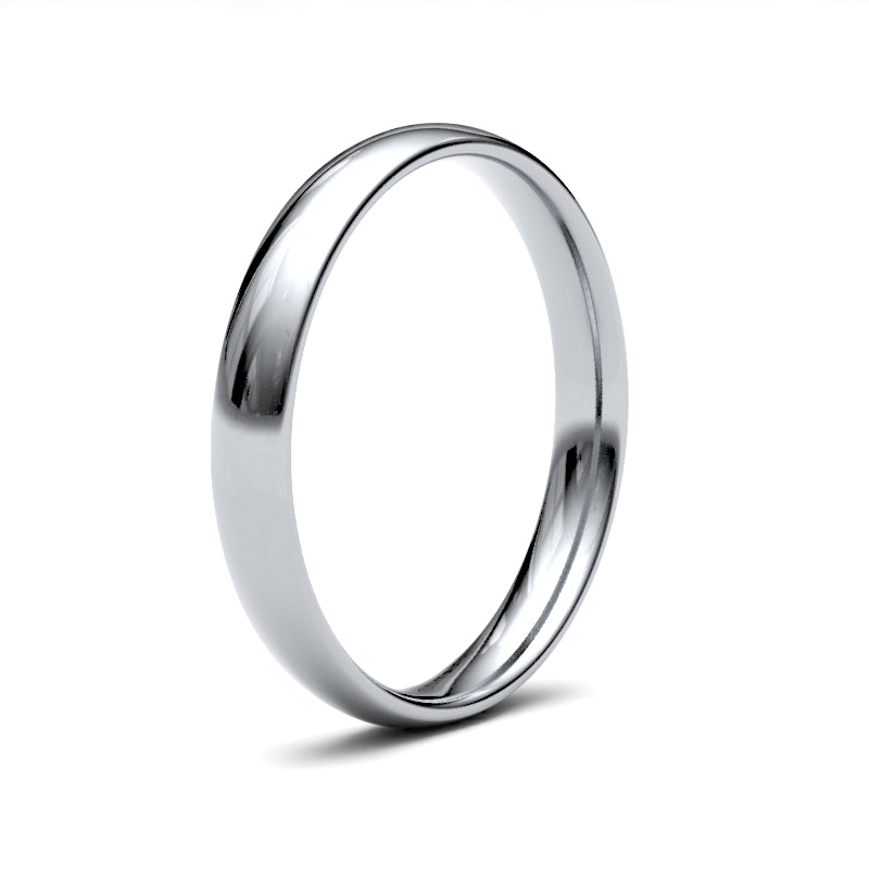 Ladies Court Profile Wedding Bands for Timeless Elegance.