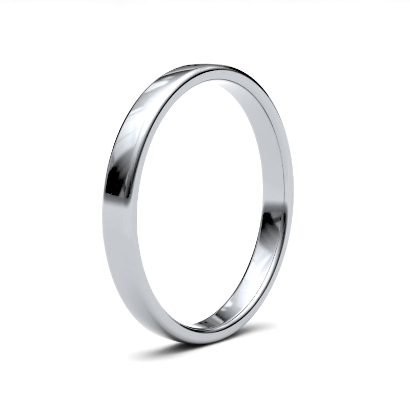 Ladies Soft Court Profile Ring - Versatile Finish Options