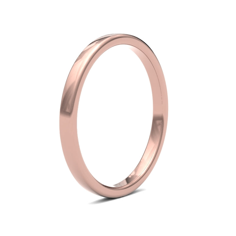 Ladies Soft Court Profile Ring - Versatile Finish Options
