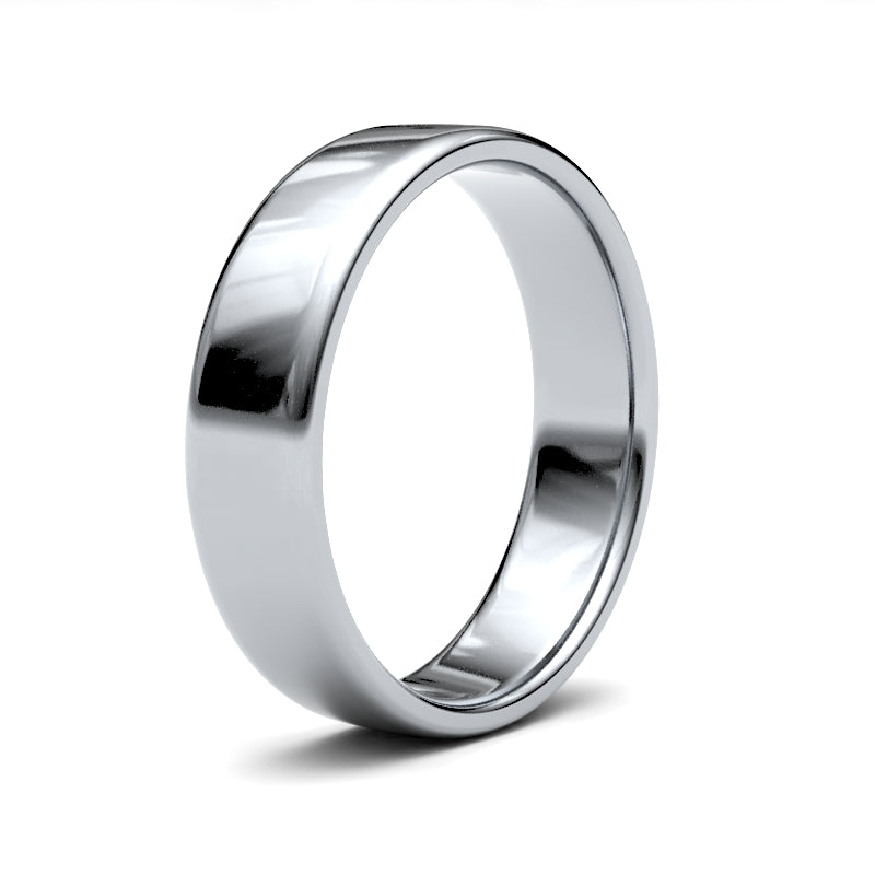 Men's Comfort Fit Wedding Ring with Soft Court Profile