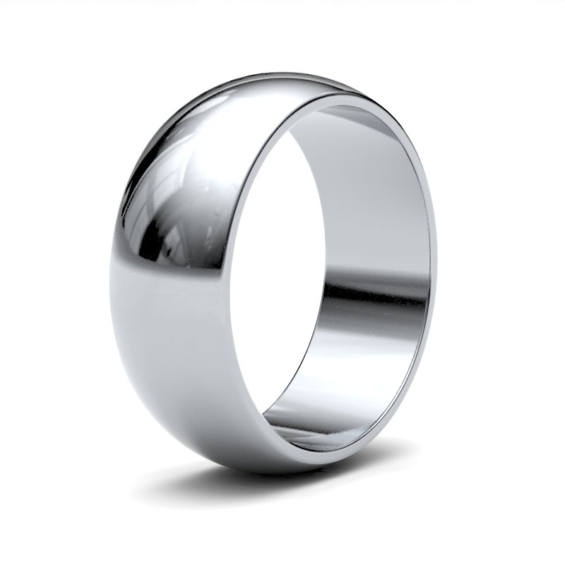 Gents D-Shape Profile Wedding Bands Timeless Symbols of Commitment.