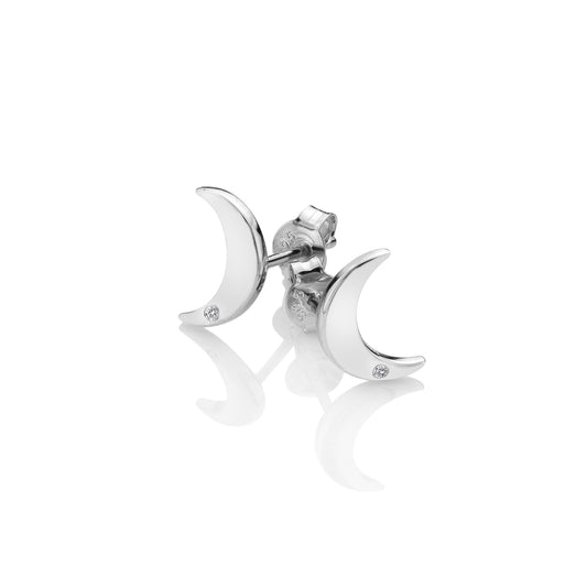 Hot Diamonds Amulet Crescent Earrings DE588.