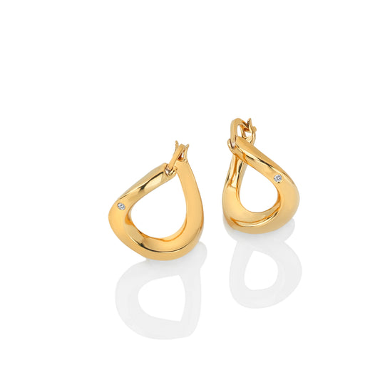 Hot Diamonds Soul Twist Earrings DE660.