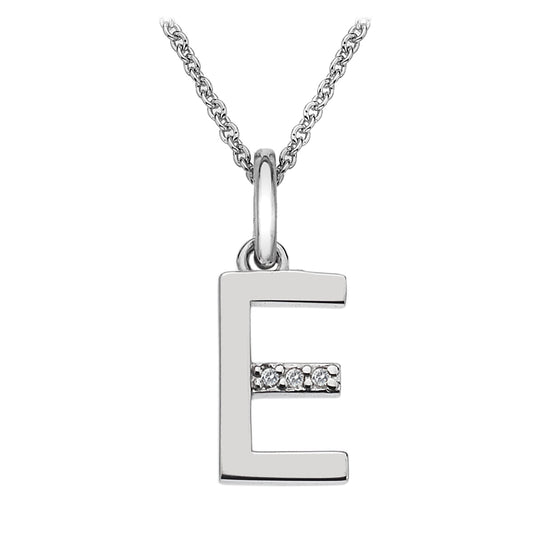 Hot Diamonds Love Letter E Micro Pendant DP405.