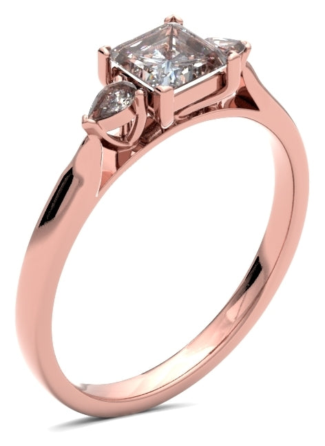 M3P01 Princess Engagement Ring