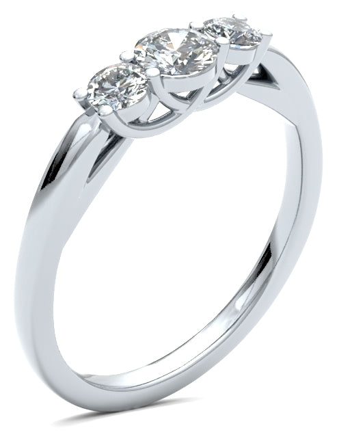 M3R01 Round Engagement Ring