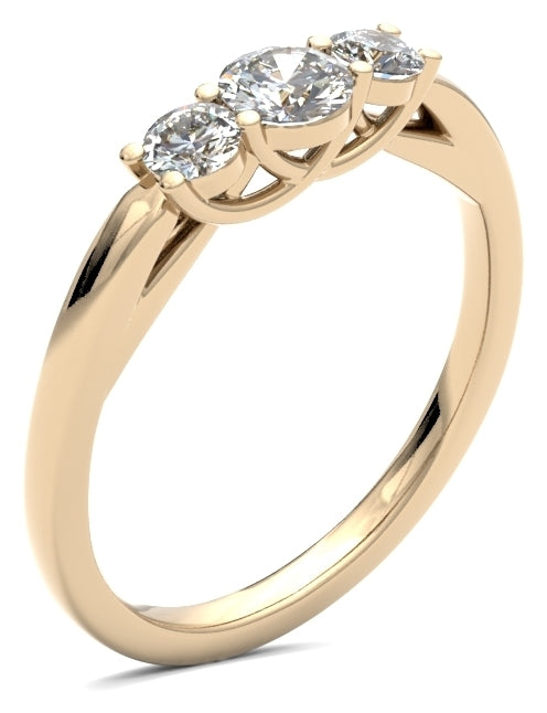 M3R01 Round Engagement Ring