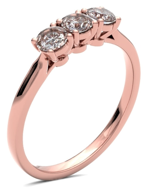 M3R02 Round Engagement Ring