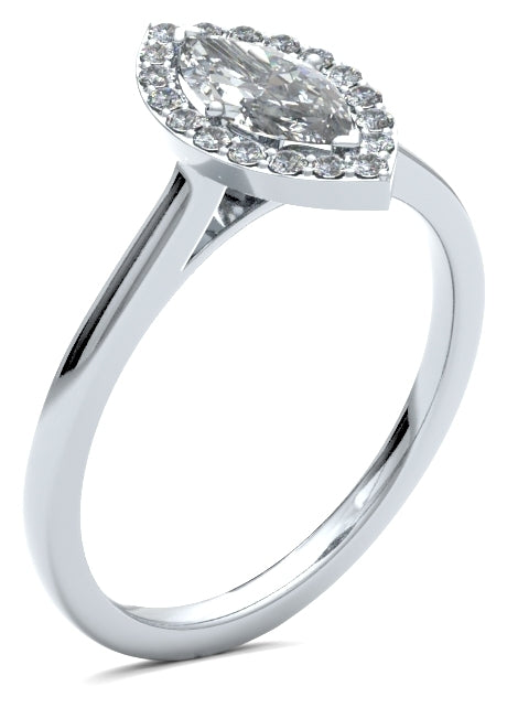 MHP01 Marquise Engagement Ring