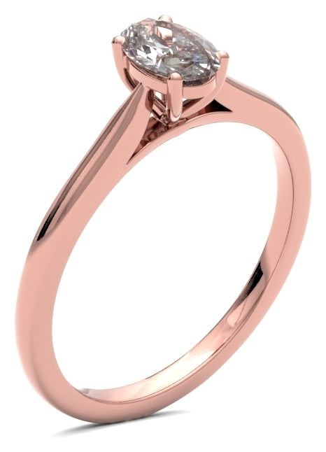 OPP01 Oval Engagement Ring