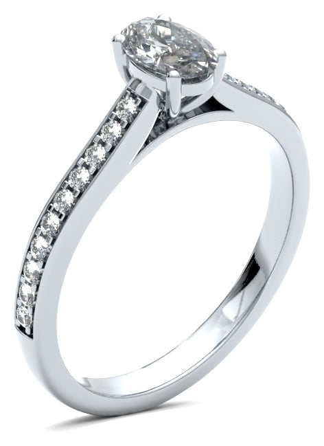 OSG01 Oval Engagement Ring