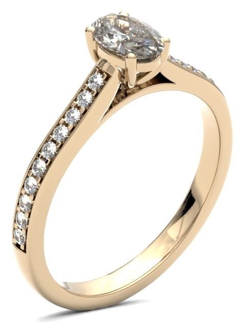 OSG01 Oval Engagement Ring