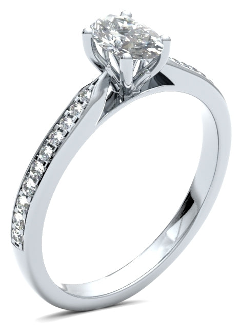 OSG02 Oval Engagement Ring