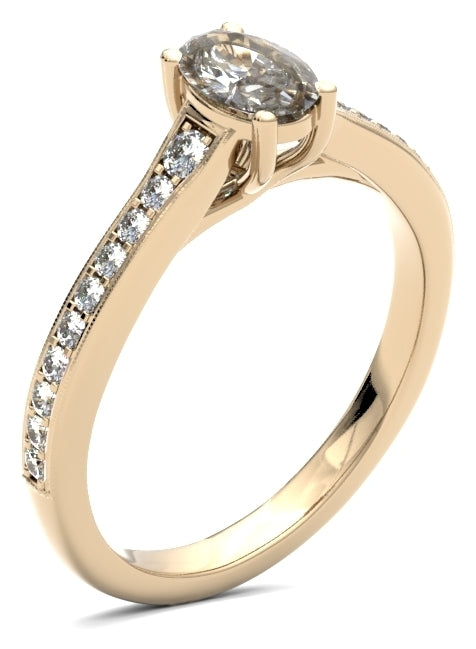 OSM01 Oval Engagement Ring