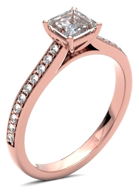 PSG01 Princess Engagement Ring