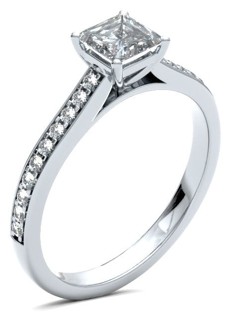 PSG01 Princess Engagement Ring