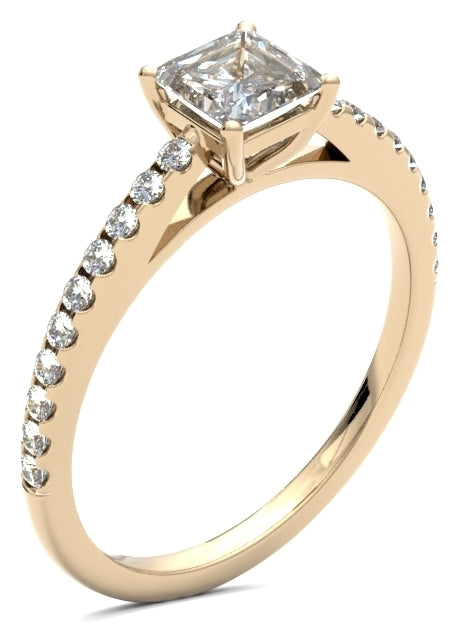 PSW01 Princess Engagement Ring