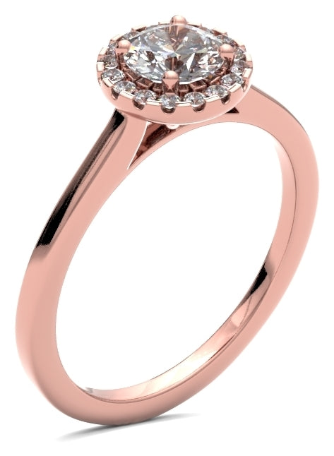 RHP01 Round Engagement Ring