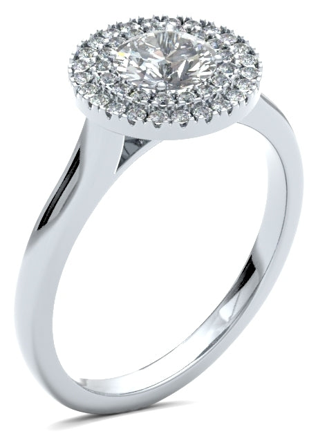 RHP02 Round Engagement Ring