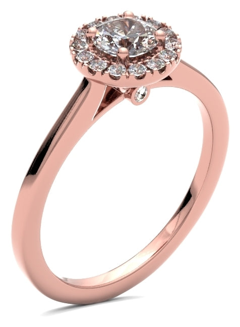 RHP03 Round Engagement Ring