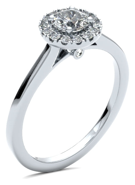 RHP03 Round Engagement Ring