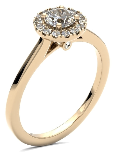 RHP03 Round Engagement Ring