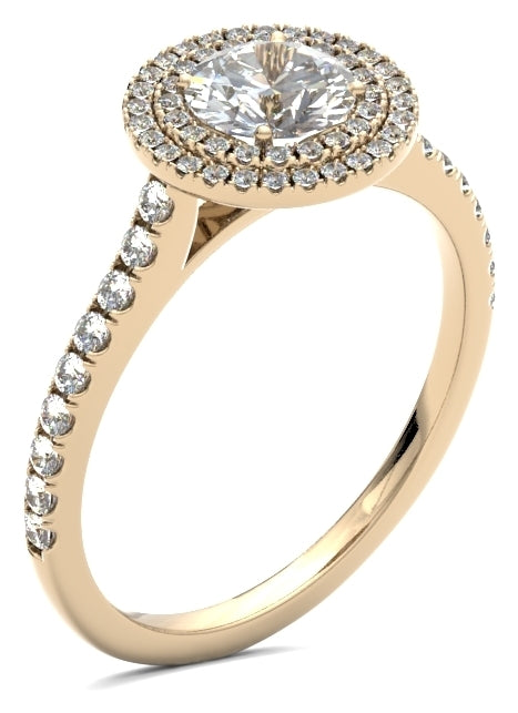 RHW02 Round Engagement Ring