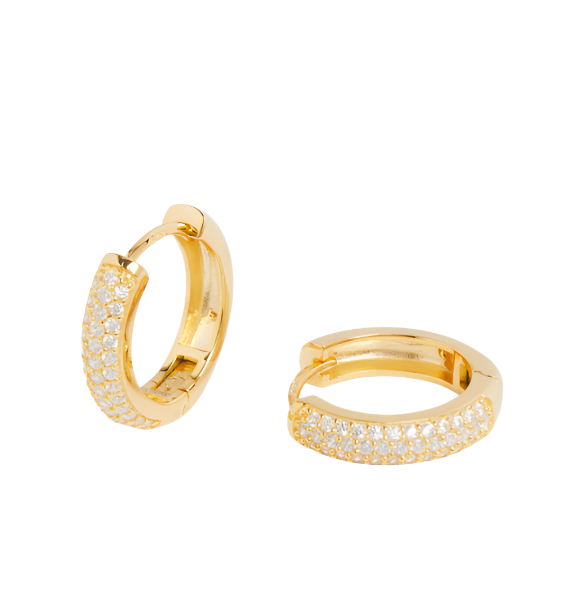 Carat 'Dana' gold vermeil hoop - CE925Y-DANA