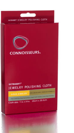 Connoisseurs UltraSoft® Gold & silver Jewelry Polishing Cloths