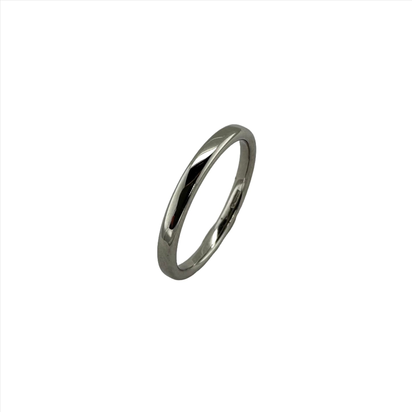 Platinum Plain 2.0mm Band. Henry D Johnstone Jewellers. Alderley Edge, Poynton, Cheshire.