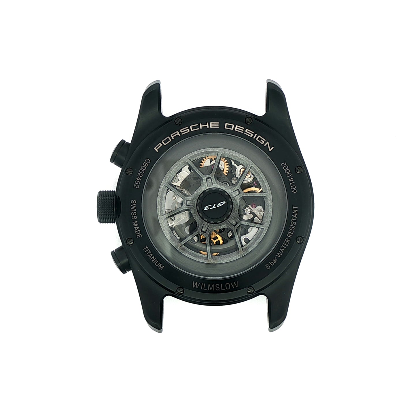 Pre-Owned: One Titanium 'Porsche Design' Chronograph 911 GT3 Bracelet Watch.