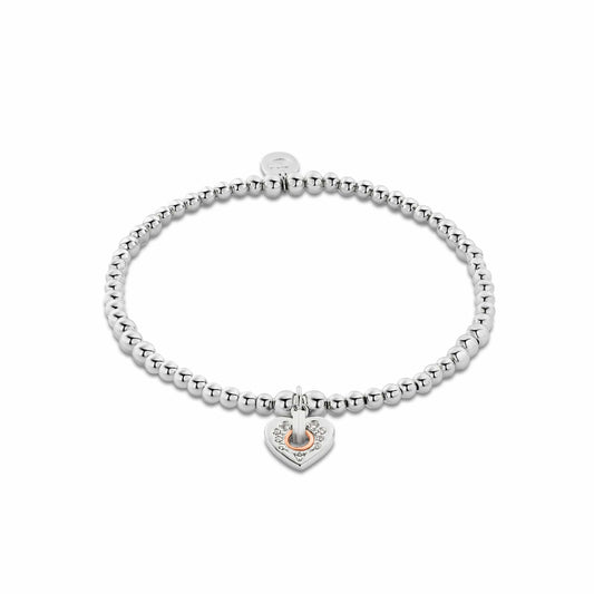 Clogau 'Cariad' Sparkle  Affinity Bracelet With Topaz. 3SBB85S