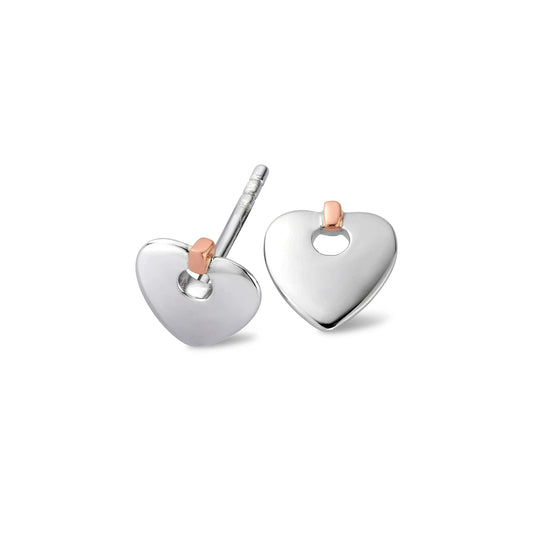 Clogau 'Cariad' Sterling Silver Earrings.  3SCE012