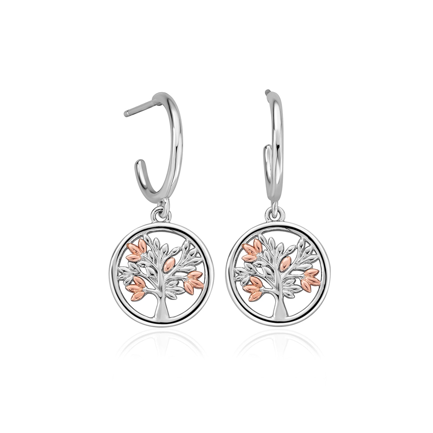 00016128 - Clogau Tree of Life Drop Earrings  - 3SNTLCDE