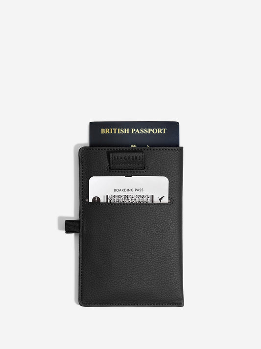 00017234 - Stackers passport sleeve - Black.