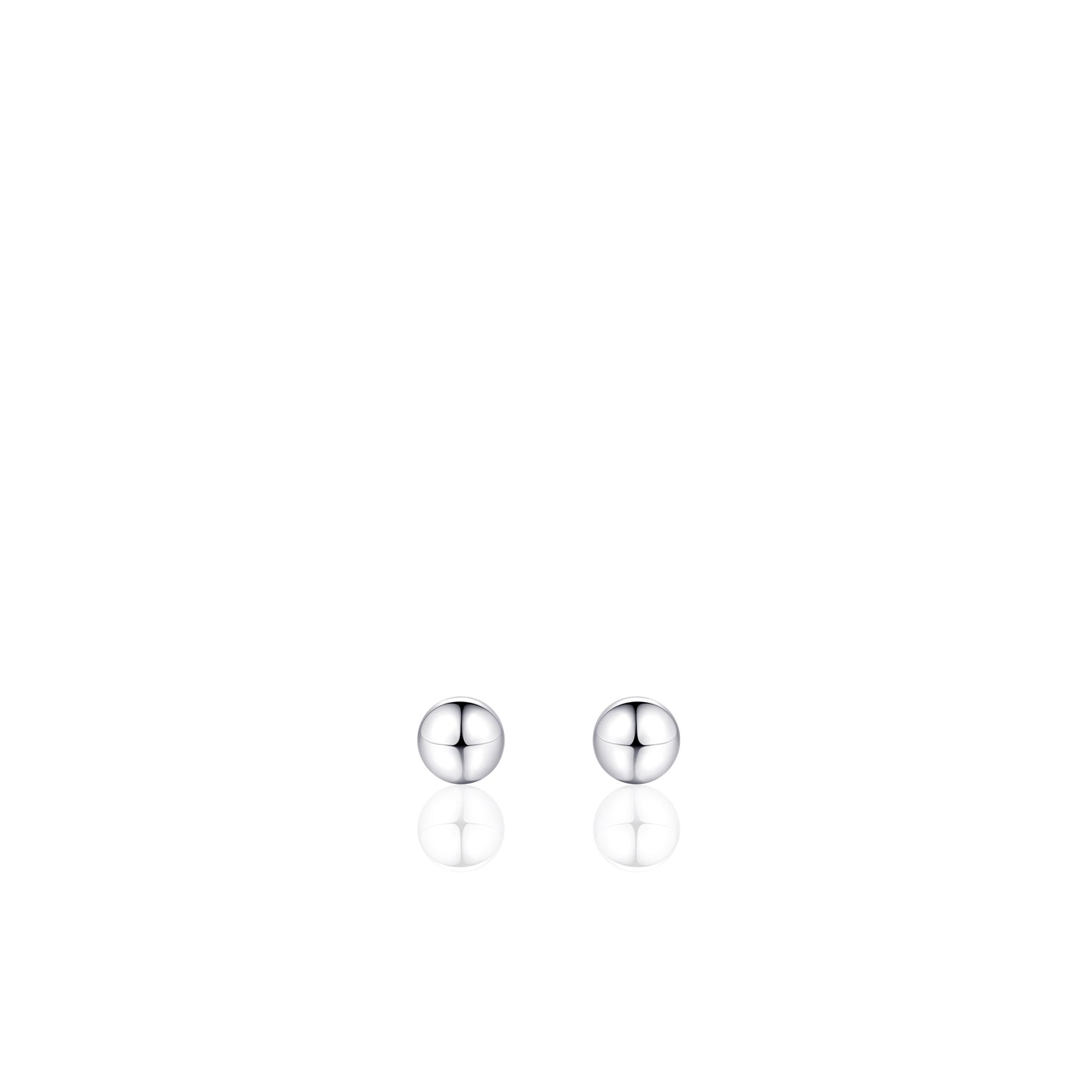 Gisser Sterling Silver Stud Earrings. BO4