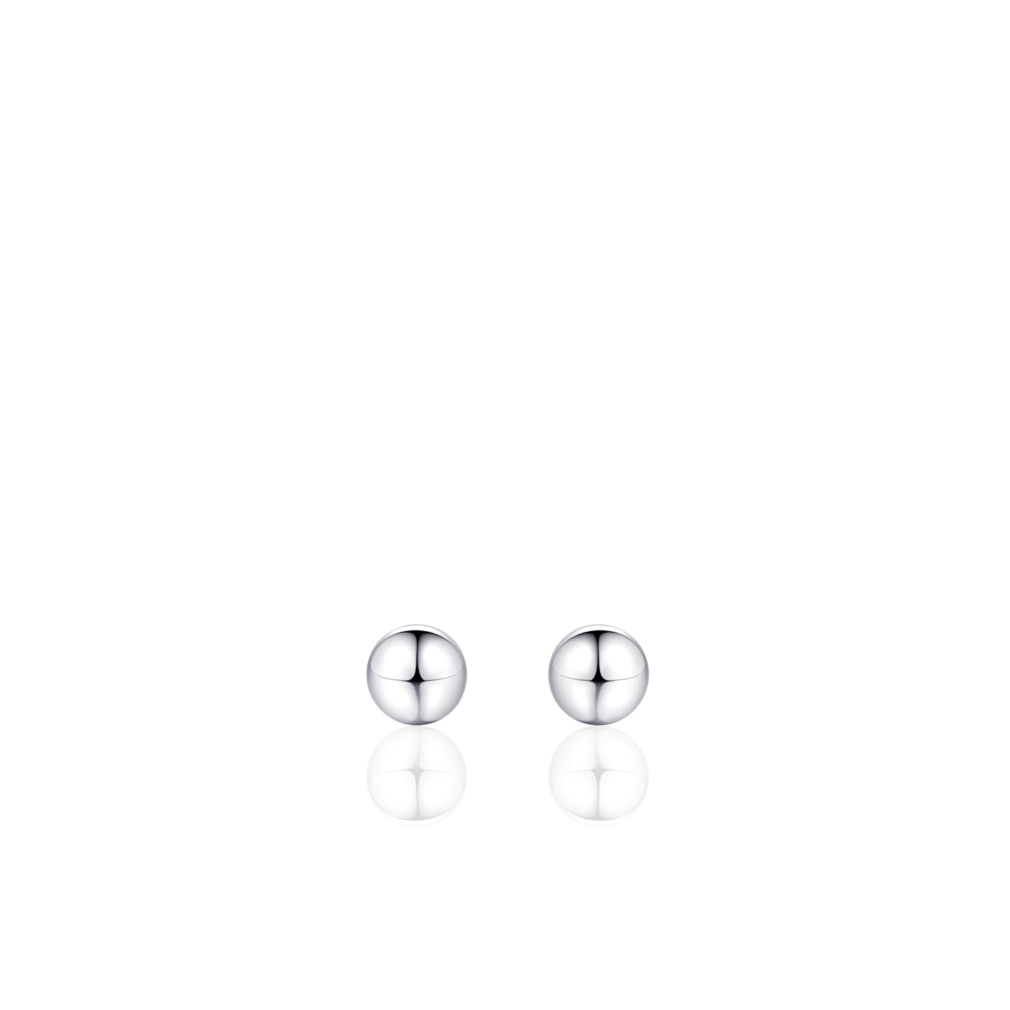 Gisser Sterling Silver Stud Earrings. BO5