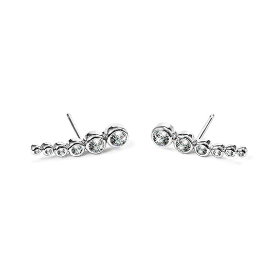 00015703 - Carat 'Carissa' earrings in silver - CE925Y -CARI