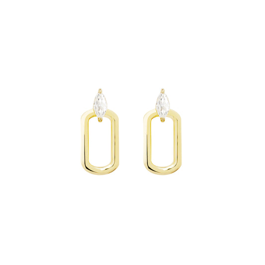 00016760 -  Carat 'Tori' earring Gold vermeil - CE925W-TORI