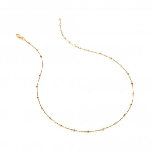 Hot Diamonds Embrace Beaded Cable Chain.CH098