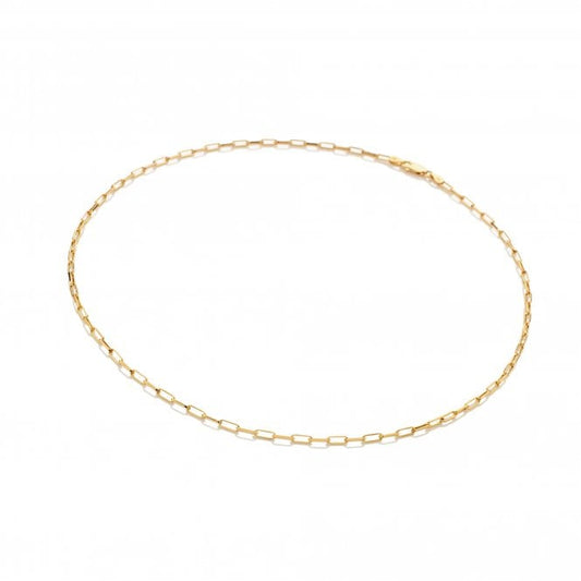 Hot Diamonds Embrace Small Paperclip Goldplated Chain. CH120