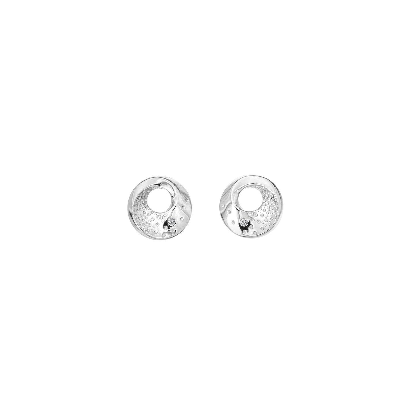 18173 - Hot Diamonds 'Quest' circle stud earrings DE650.