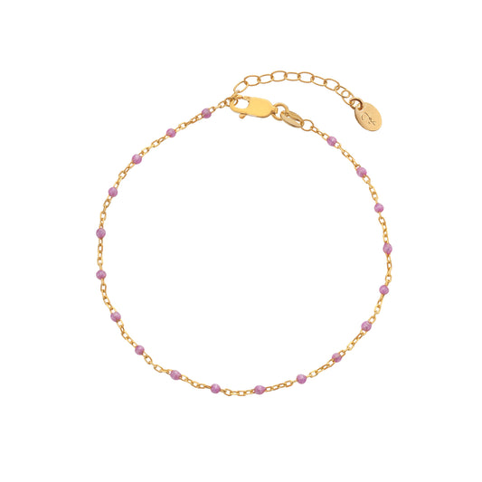 00018170 - Hot Diamonds JJ Ocean Bracelet lilac  DL659.