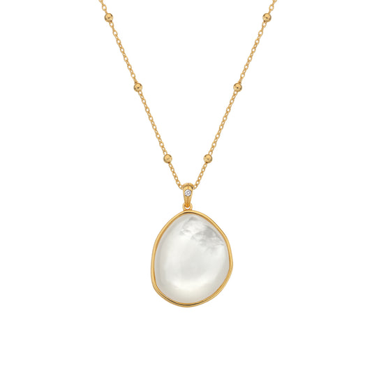 Hot Diamonds Calm Mother Of Pearl Necklace -  DP842.