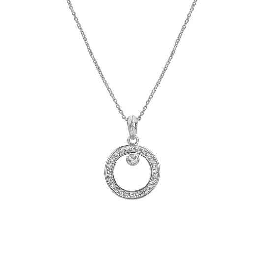 00018013 - Hot Diamonds 'Orbit' Pendant Necklace -  DP929.